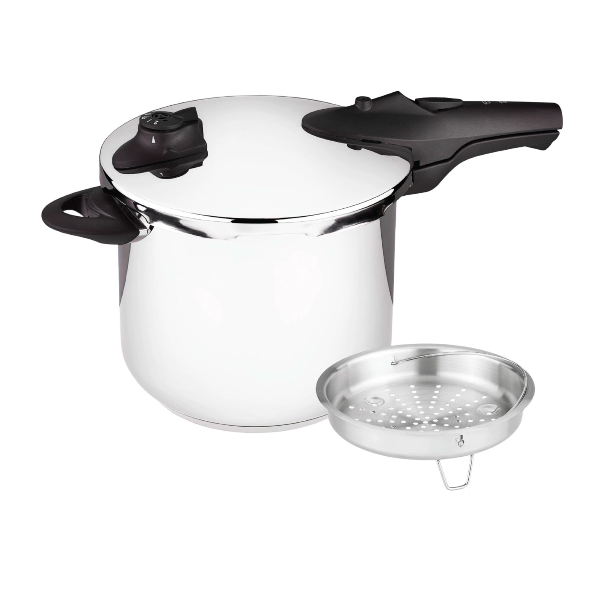 Tramontina Pressure Cooker 6L w/ Steamer Basket Kitchen Warehouse™